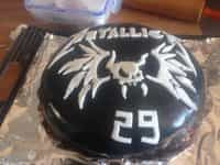 Gâteau Metallica